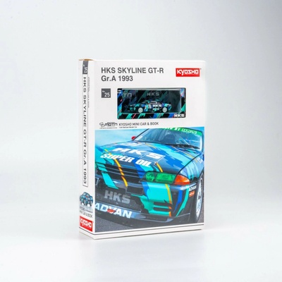 Minicar Book Nissan Skyline GT-R HKS #87 (Kyosho MOTN LED System 1:64