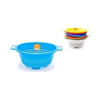 cedník d24cm stojící, 2ucha, plast