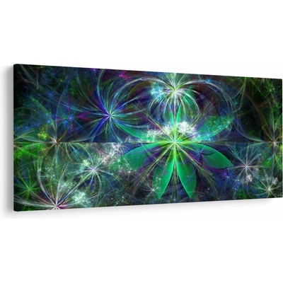 Obraz - Abstraktné geometrické tvary, jednodielne 250x125 cm