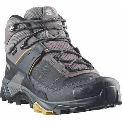 Salomon X Ultra 5 Mid Gtx M L49103700 dark gull gray asphalt willow – Hledejceny.cz