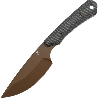 Kansept Flank Rose Gold Coated D2 Black Micarta G006A3