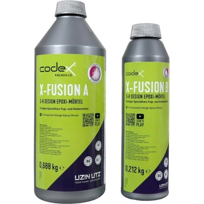 Codex X-Fusion A+B pryskyřice a tvrdidlo 0.9kg