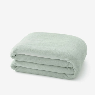 Goldea mikroplyšová deka deluxe šalviová 150x200