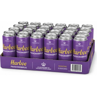 Harboe Passionsbrus bez cukru 24 x 330 ml