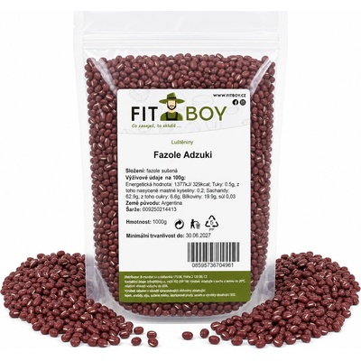 Fitboy Fazole Adzuki 1 kg