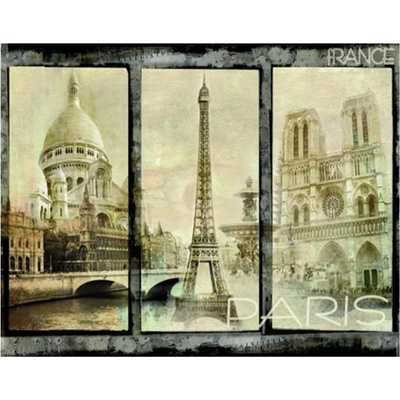Preinterier FT5348 Fototapeta na stenu Mozaika Paríž vlies 208cm x 146cm