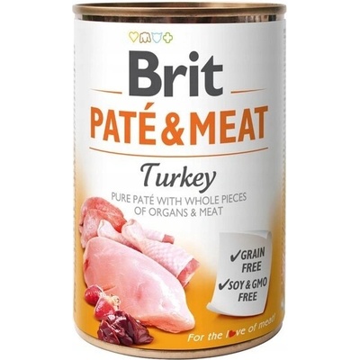 Brit paštéta s kúskami morčacieho mäsa 400 g