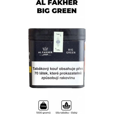 Al Fakher Big Green 1000 g – Hledejceny.cz