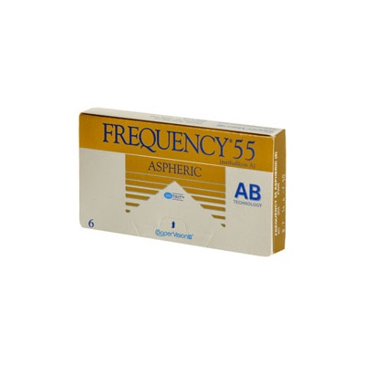 Cooper Vision Frequency 55 Aspheric 6 čoček – Hledejceny.cz