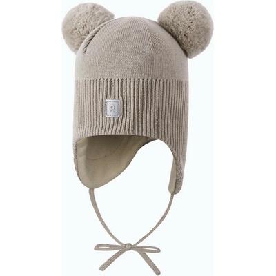 Detská čiapka Reima Kumpi earthy beige