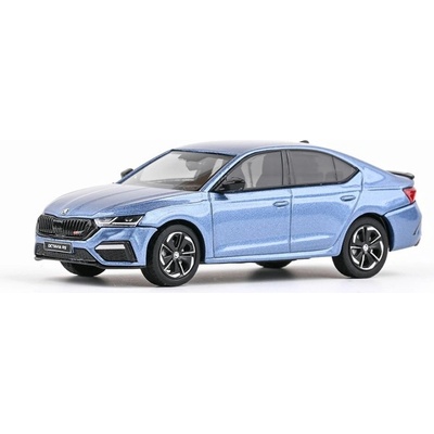 Abrex ŠKODA OCTAVIA IV RS SEDAN 2020 Modrá Water Metalíza 1:43