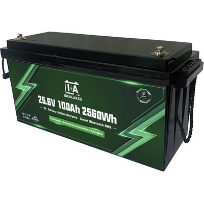IdealAkku Smart LiFePO4 25,6V 100Ah 24V