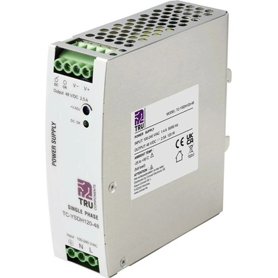 TRU COMPONENTS TC-YSDH120-48 sieťový zdroj na montážnu lištu (DIN lištu), 48 V/DC, 2.5 A, 120 W, výstupy 1 x