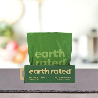 Earth Rated Sáčky na psí exkrementy bez vůně 1 role x 300 sáčků – Hledejceny.cz