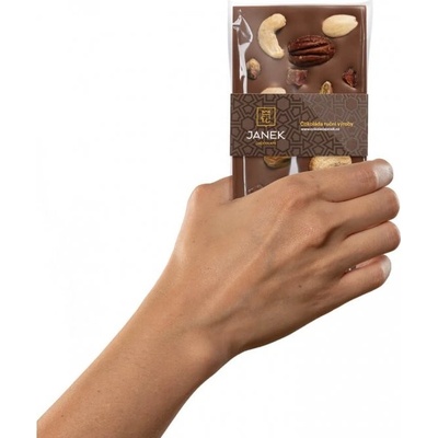 Čokoládovna Janek Hořká Jankova pečeť 95 g