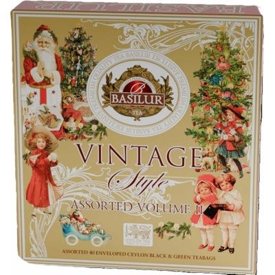 Basilur Vintage Assorted II přebal gastro 40 ks