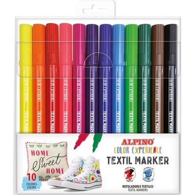 Alpino Fixky na textil Color Experience 10 ks