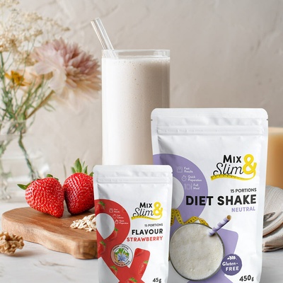 Mix Slim Dietní koktejl 15 porcí 450 g – Hledejceny.cz