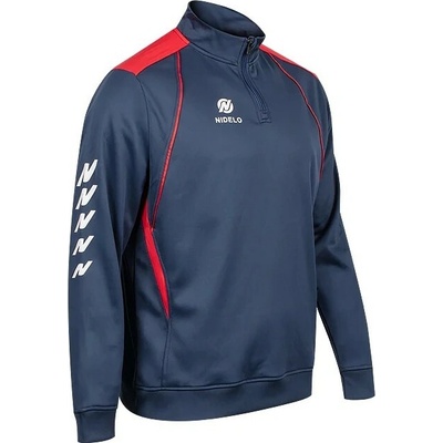 Nidelo Training 1/2 Zip Jacket tmavě modrá červená bílá