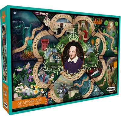 GIBSONS Shakespeare 1000 dílků