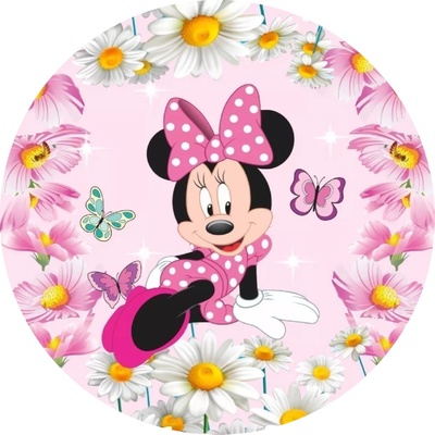 MINNIE Jedlý papír – motiv 8 ● Určení: Obrázek na dort – Hledejceny.cz