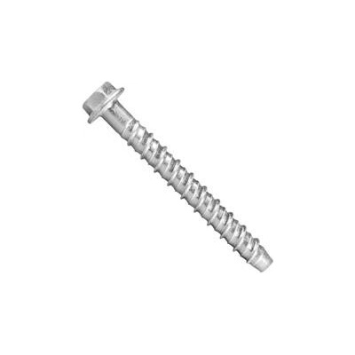 Kotva skrutkovacia do betónu s integrovanou podložkou , Zn vrták o10 mm, o12,5x100 mm