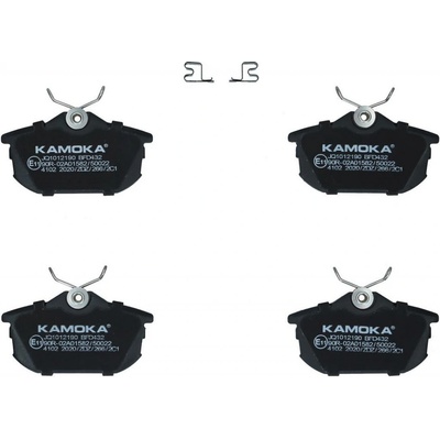 Sada brzdových platničiek kotúčovej brzdy KAMOKA JQ1012190