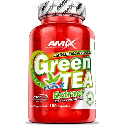 Amix Green Tea Extract with Vitamin C 100 kapslí