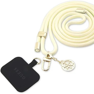Šňůrka na krk Guess Universal CBDY Cord Strap beige