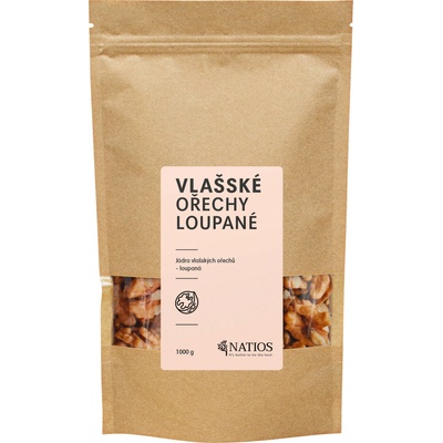 NATIOS Vlašské ořechy Bez skořápky 1 kg