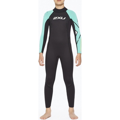 2XU Propel:Youth Wetsuit Black/Oasis
