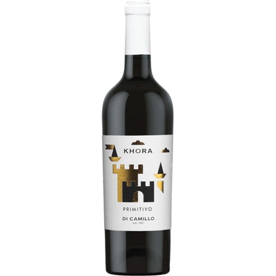 Di Camillo Khora Primitivo Puglia IGP Suché červené 2024 13,5% 0,75 l (holá láhev)