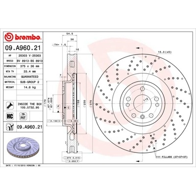 BREMBO 09.A960.21