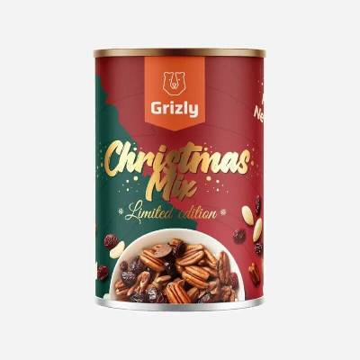 Grizly Vánoční mix oříšků a ovoce 400 g
