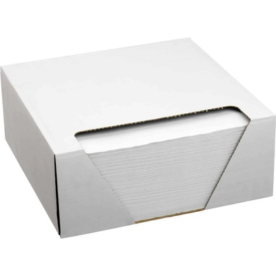 Akzenta Crepe Napkins White krepové obrúsky 500 ks 36x36 cm