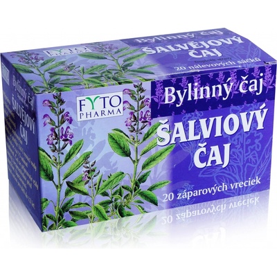 Fytopharma Šalvějový čaj 20 x 1 g