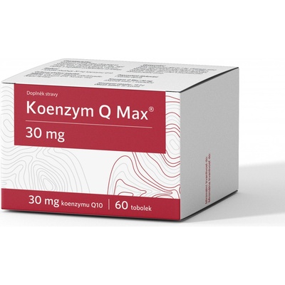 Koenzym Q Max 30 mg 60 tablet – Hledejceny.cz