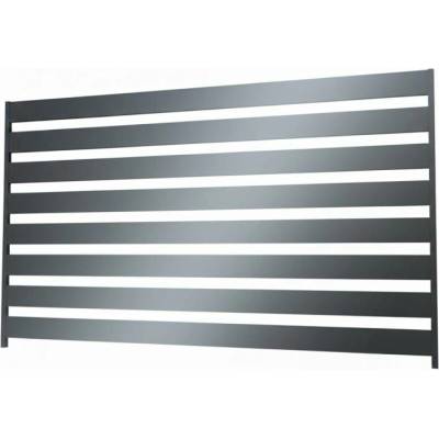Sada pro výrobu hliníkového plotového pole 2 m x 1,2 m, lamely 100x16 mm, antracit RAL7016, hladký povrch