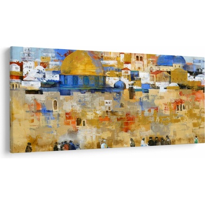 Obraz - Múr nárekov, Jeruzalem, Izrael, jednodielne 200x100 cm
