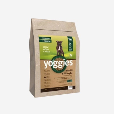 Yoggies MINI jahňacie mäso a biela ryba 2 kg