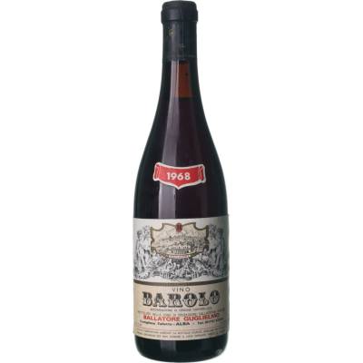 Ballatore Guglielmo Barolo suché červené 1968 13,5% 0,72 l (holá láhev)