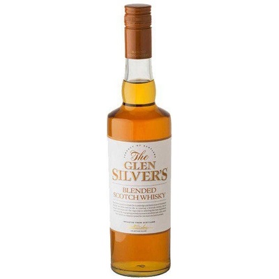 Glen Silvers Blended hnědá 40% 1 l (holá láhev)