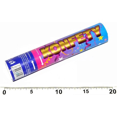 Wiky Párty konfety vystreľovacie 20cm WKW888363