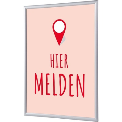 Jansen Display Set klaprámu A1, Přihlášení, červený, holandsky, 625 x 872 mm – Hledejceny.cz