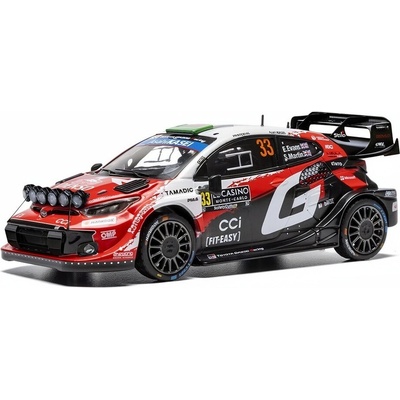 IXO IXO models Toyota GR Yaris Rally1 #33 E.Evans/S.Martin Rallye Monte Carlo 2026 1:43