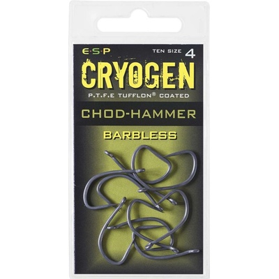 ESP háčky bez protihrotu Chod-Hammer Cryogen Barbless vel.5