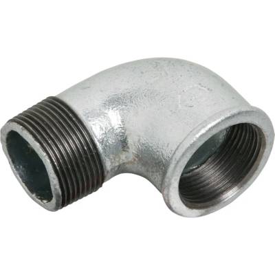 LUX-TOOLS Úhel 90 stupňů s vnitřním/vnějším závitem 38,9 mm (Rp 1 1/4) x 41,9 mm x (R 1 1/4)