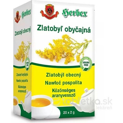 HERBEX Zlatobyľ obyčajná 20 x 2 g