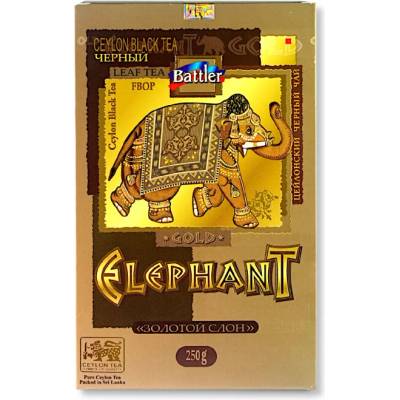 Battler Gold Elephant cejlónsky čierny čaj FBOP, 250g