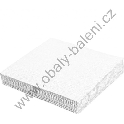 Wimex ubrousky 2V bílé 250ks 24x24cm – Hledejceny.cz